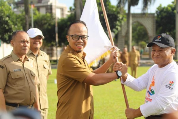 Kontingen KORMIKOTAS Mendapat Restu dan Dukungan Wali Kota Tasikmalaya Menuju FORNAS VIII NTB